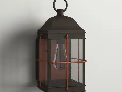 Dallas Wall Light 3D model