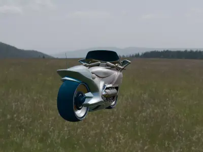  Aether Glide X1 Low-poly 3D model