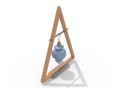 Christmas Bauble 2025 Free 3D model