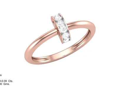 Delicate Ring - 25 3D print model