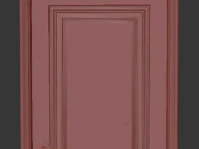 MAIN DOOR - OBLAK Free 3D model