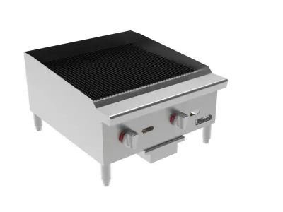  Wide Radiant Broiler 24 in  3D model