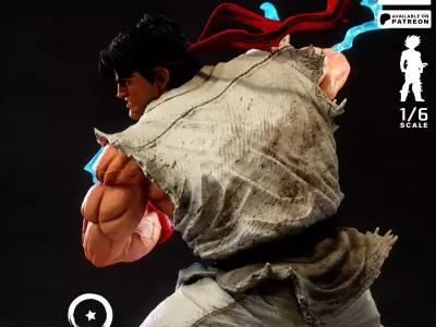RYU STREET FIGHTER 3D print model