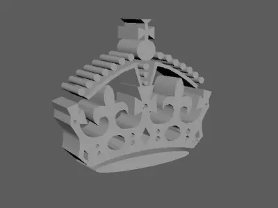 Traditional British Telephone box Low-poly 3D model