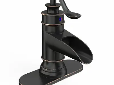 Bathroom faucet design v06 3D model