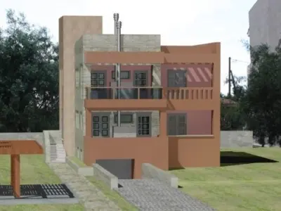 LEO-HOUSE house 3D model