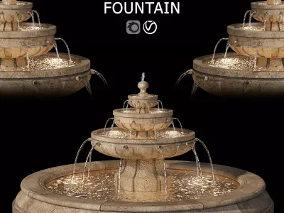Fountain  20 3D model