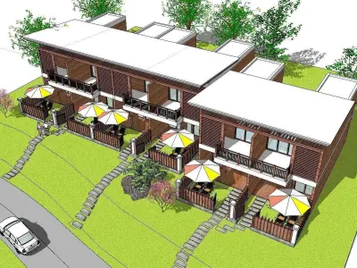 Creative Design-Holiday Cabin-029 3D model
