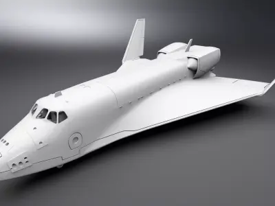 Pathfinder Shuttle Scale model  3D print model