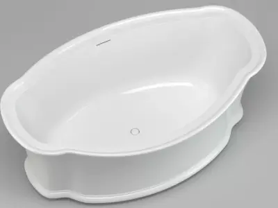 Bathtube 04 3D model