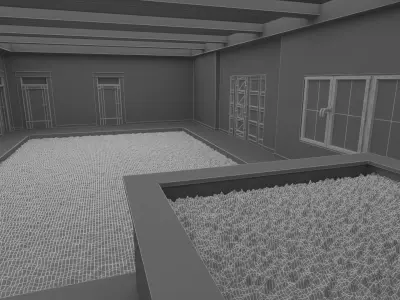 Swimming pool 3D model