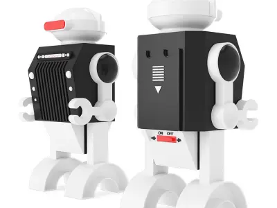 Robot Toy 3D model purchase