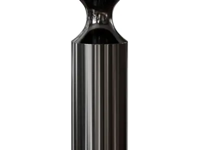 Valter Gunmetal Drink Table Crate and Barrel 3D model