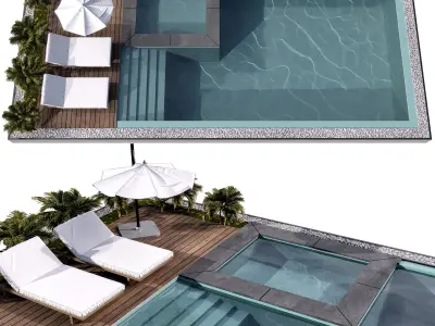 SWIMMING POOL NO88 A 3D model