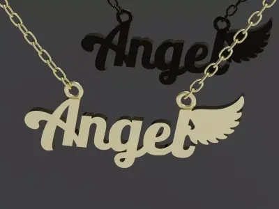 Pedant  Angel 3D print model