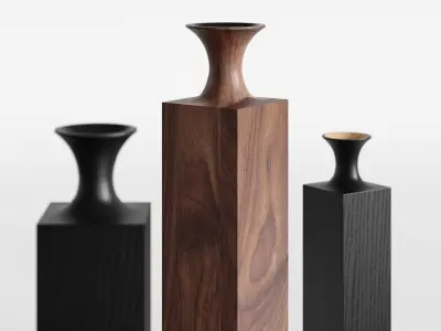 Tasso Vases 3D model