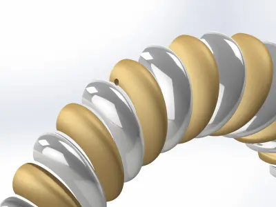 Christmas wreath door ornament 3D print model