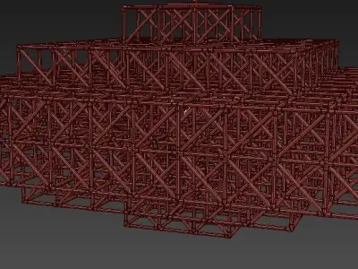 Gridlock Pendant - 4059  3D model