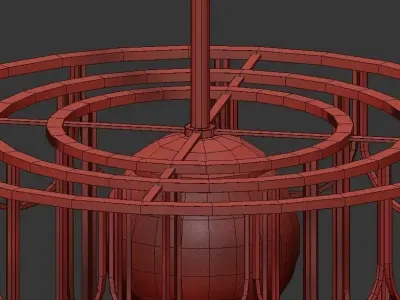 Bianca Pendant 3D model