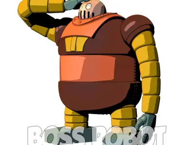 Boss Robot Boss Borot  3D print model