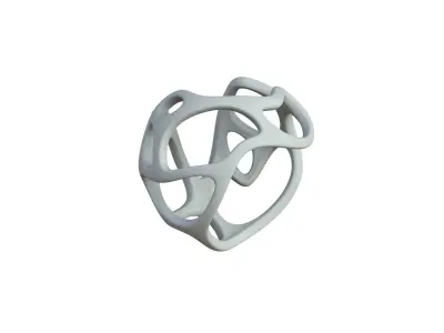 SciFi Cube Object No 27789 Low Poly Shape Texture
