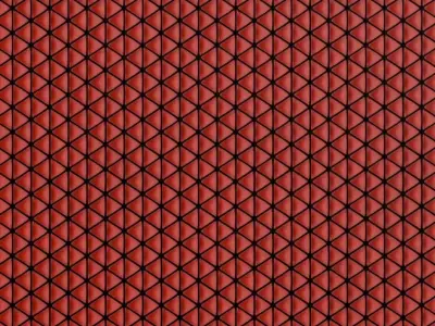 Red Sci-Fi Wall PBR Seamless Texture