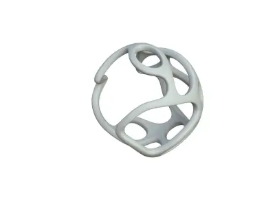 SciFi Cube Object No 41871 Low Poly Shape Texture