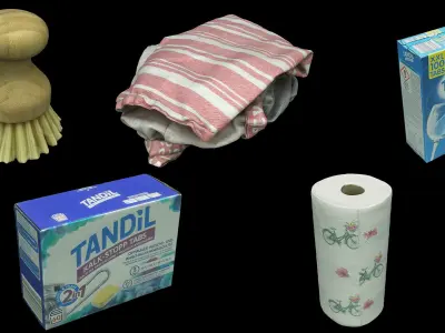  Cleaning supply collection 01 