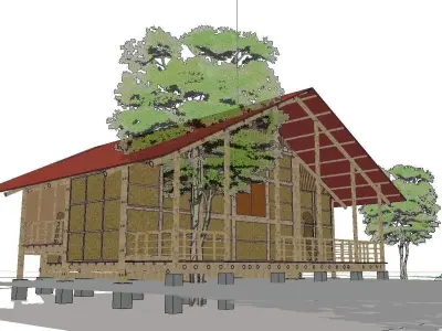 Creative Design-Holiday Cabin-070 3D model