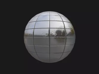 Free reflective silver tiles Texture