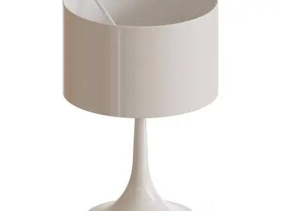Spun T1 T2 Table Lamp 3D model