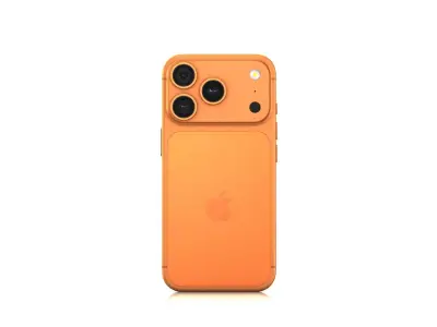 Apple iPhone 17 Pro Low-poly 3D model