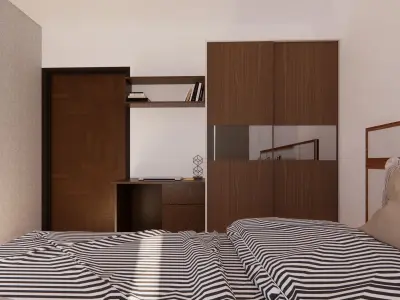 Apartment interior 3D model