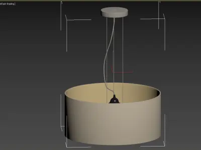OAKHAM Suspension lamp 3D model purchase