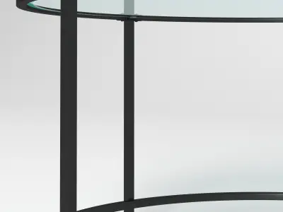 Doynton 4 Legs Coffee Table 3D model