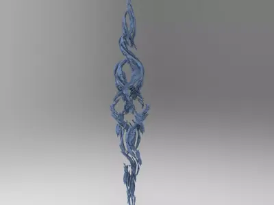 Dantes Purgatory tornado  3D model