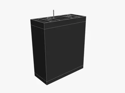 Australian Government Center Low-poly 3D model