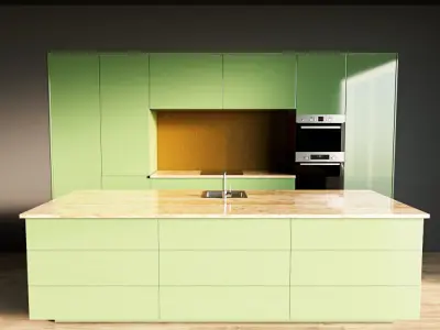 6-Kitchen6 glossy 1 3D model