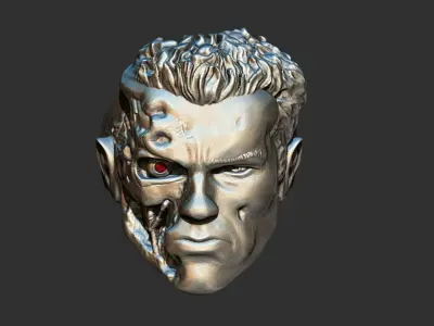 Terminator T800 Arnold Ring 3D print model