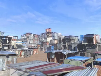  Shantytown modules Informal Settlement assets 