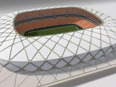 Amazon Arena Football Stadium  3D model