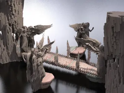 Trinity Bridgeway 3D model