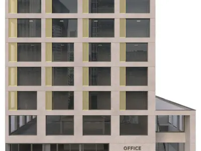 Office Building 01 3D model