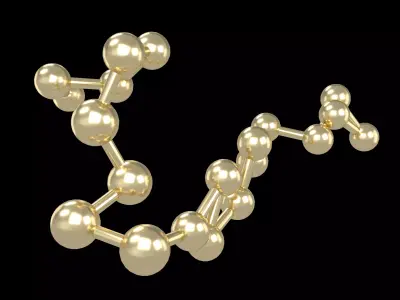 Amino Acids 19 gencomplexity v1 007 Low-poly 3D model