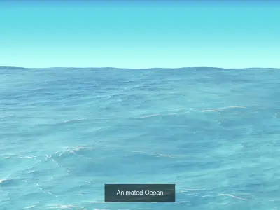 Scenes -- Ocean - Underwater - Desert - Sky - Cloud 3D Model Pack