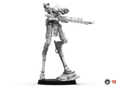 Dark Techno - Altus Marksman 3D print model