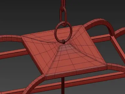 4 Light Cage 3D model