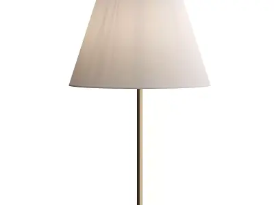  Light Gold Rod with Brown Base 3D model