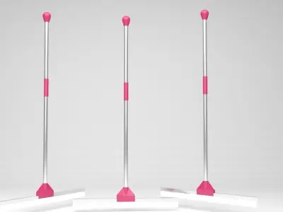 Realistic Floor Wiper Low-poly 3D model