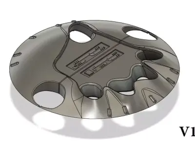 Predator Smart Disc 3D print model